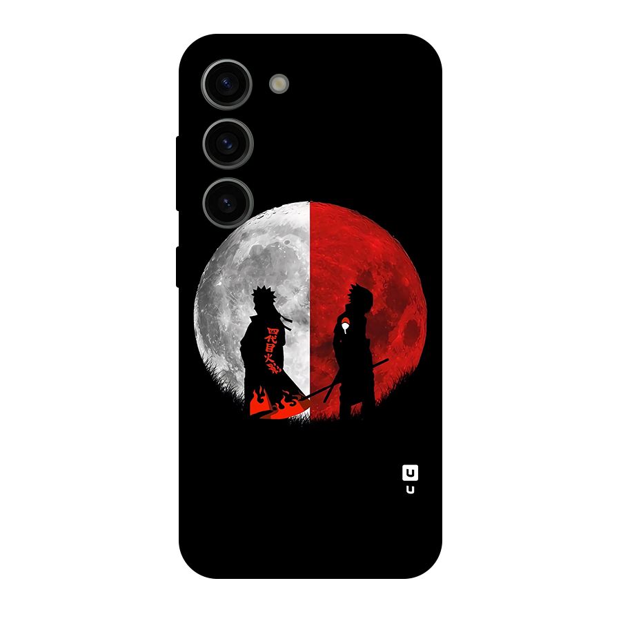 Naruto Shadow Hokage Moon Original Polycarbonate Back Case for Galaxy S23