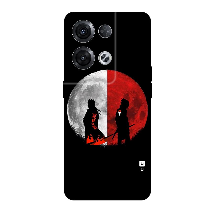Naruto Shadow Hokage Moon Original Polycarbonate Back Case for Oppo Reno8 Pro 5G