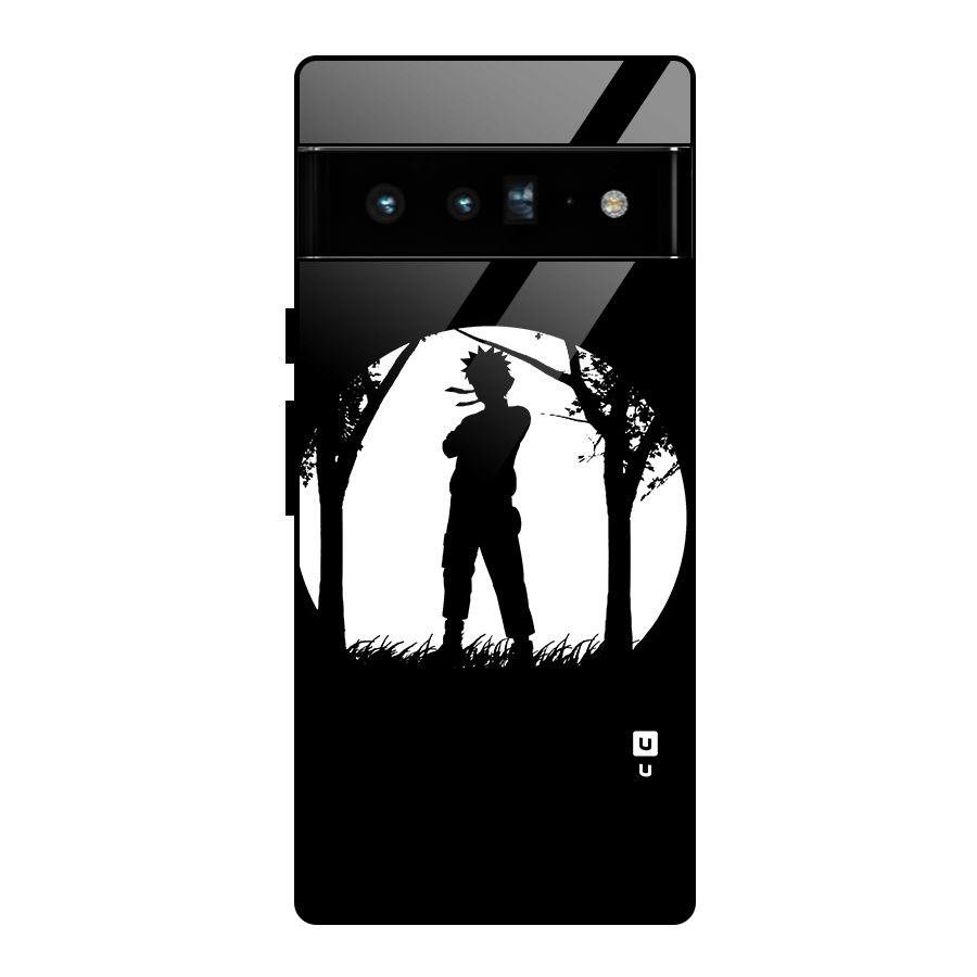 Naruto Silhouette Glass Back Case for Google Pixel 6 Pro