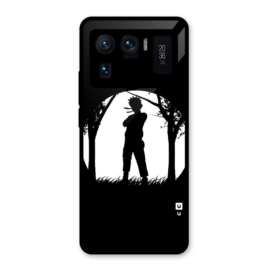Naruto Silhouette Glass Back Case for Mi 11 Ultra