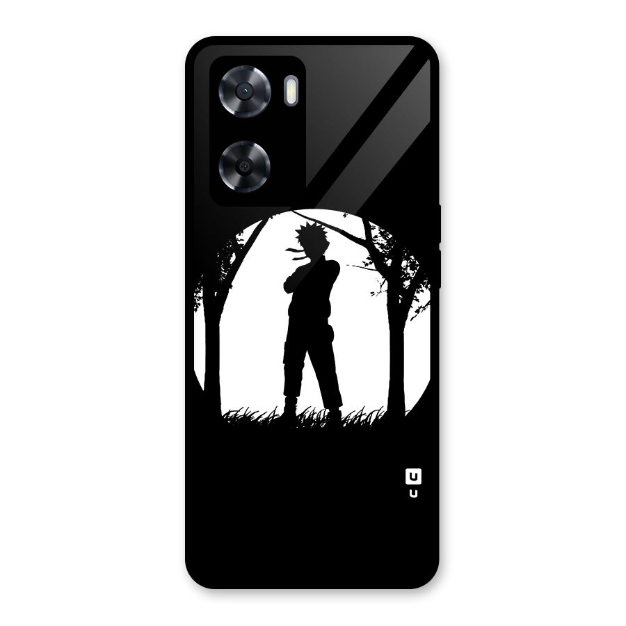Naruto Silhouette Glass Back Case for OnePlus Nord N20 SE