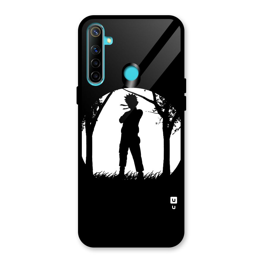 Naruto Silhouette Glass Back Case for Realme Narzo 10