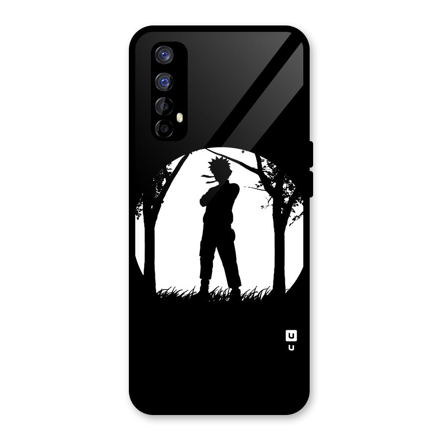 Naruto Silhouette Glass Back Case for Realme Narzo 20 Pro