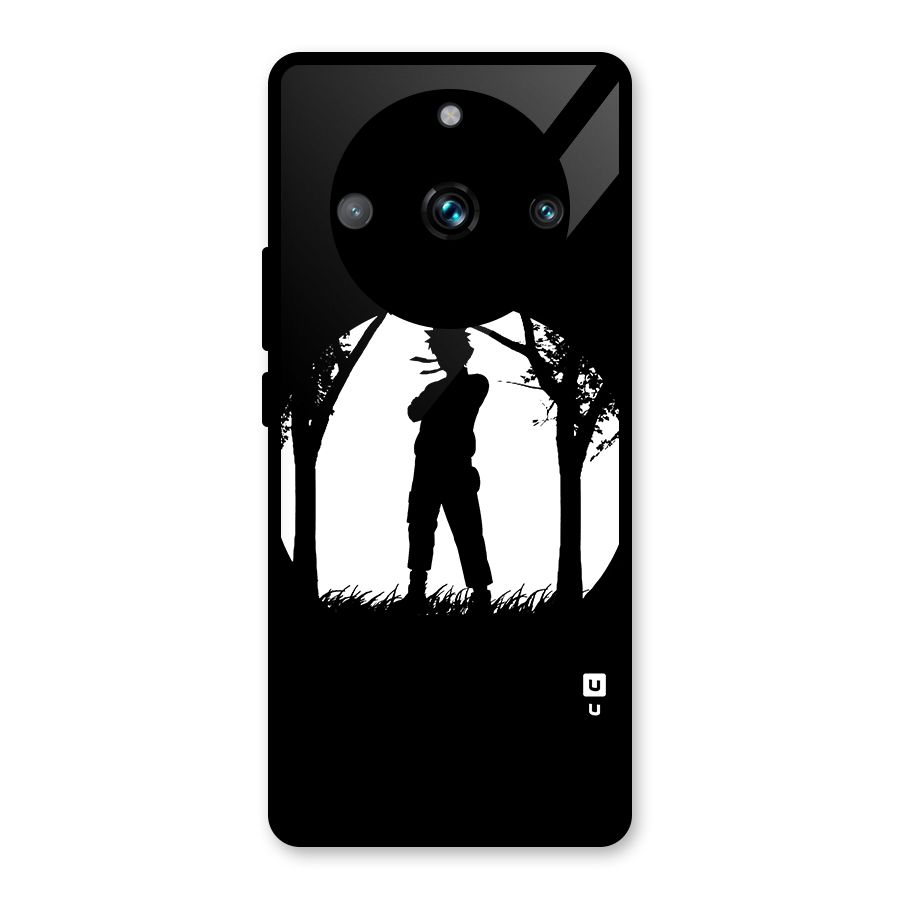 Naruto Silhouette Glass Back Case for Realme Narzo 60 Pro