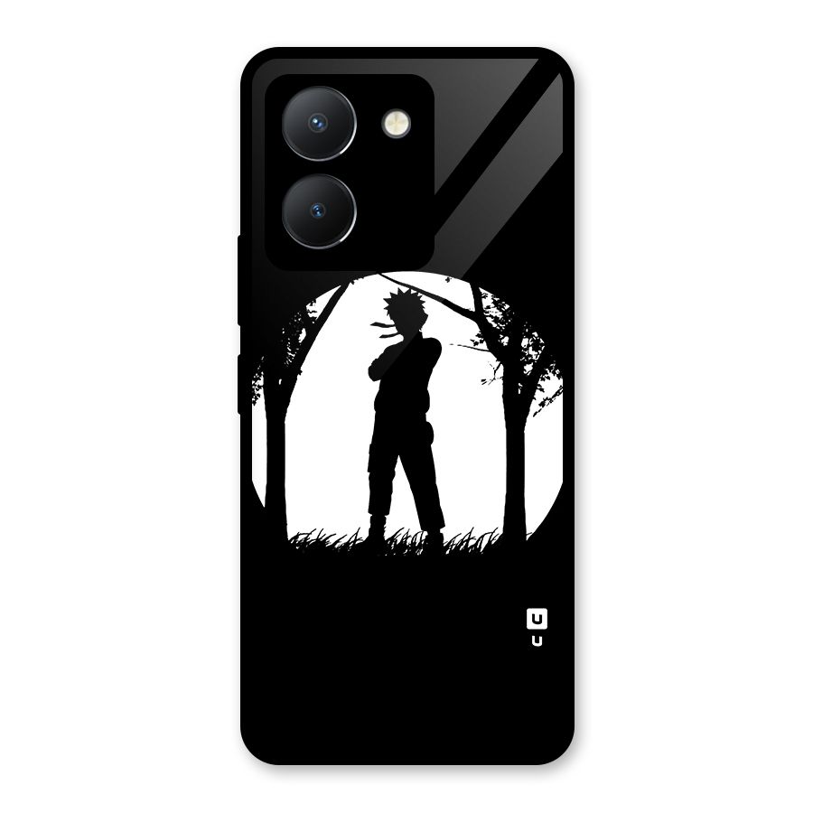 Naruto Silhouette Glass Back Case for Vivo Y36