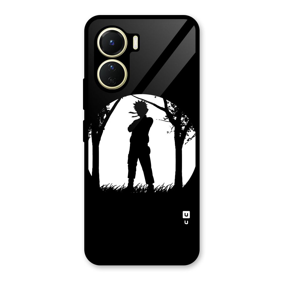 Naruto Silhouette Glass Back Case for Vivo Y56