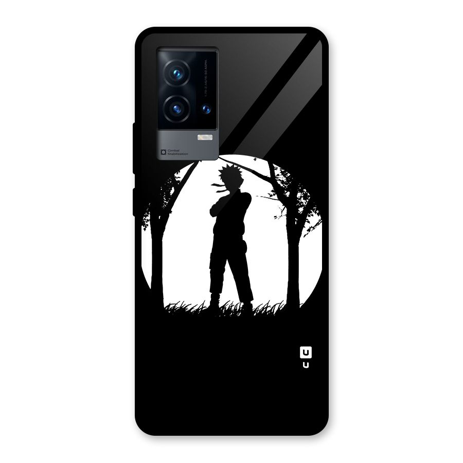 Naruto Silhouette Glass Back Case for iQOO 9 5G