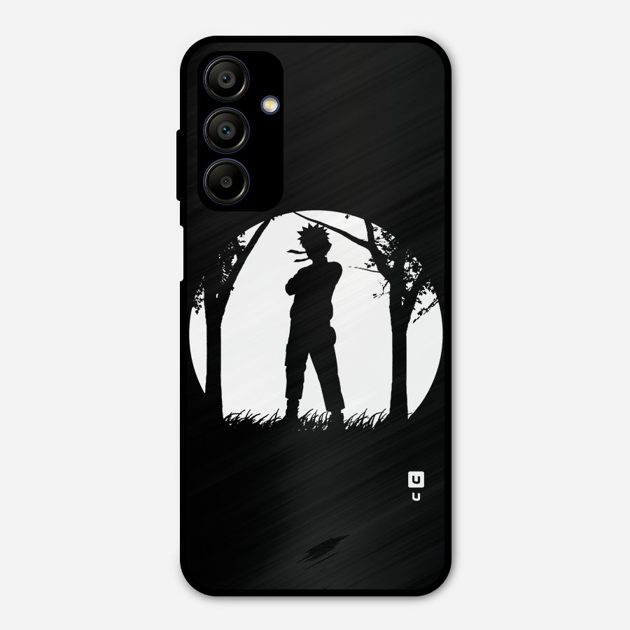 Naruto Silhouette Metal Back Case for Galaxy A15 5G