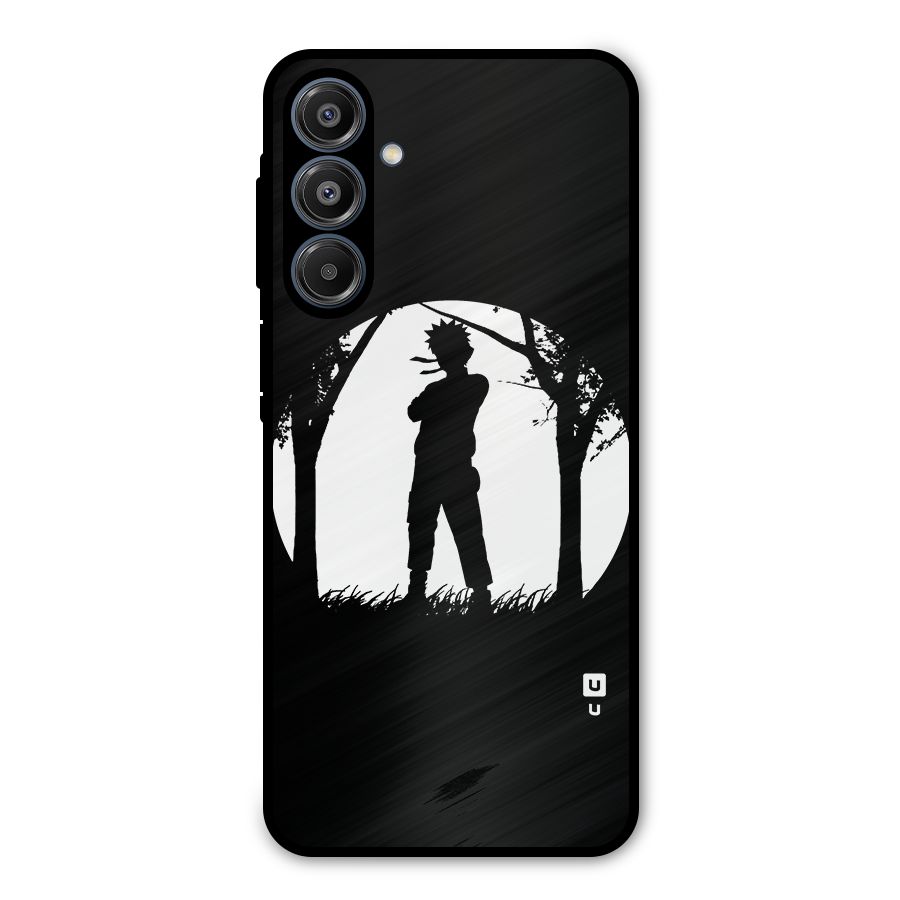 Naruto Silhouette Metal Back Case for Galaxy A16 5G