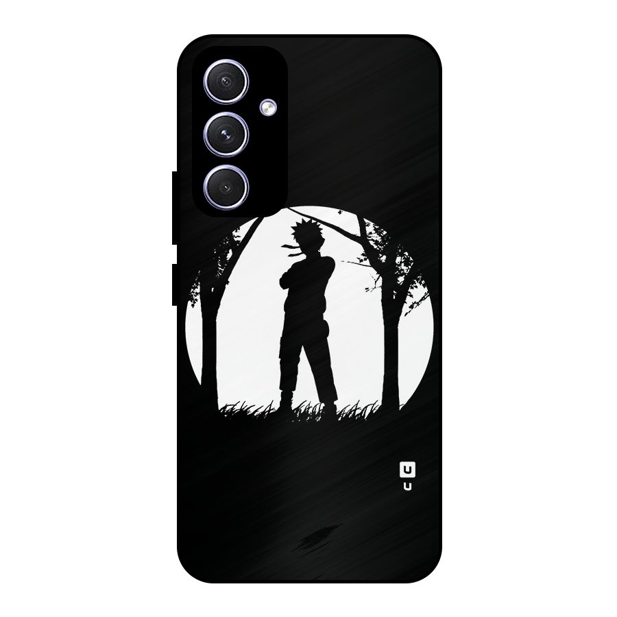 Naruto Silhouette Metal Back Case for Galaxy A54