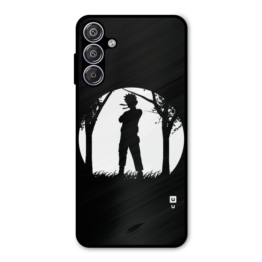 Naruto Silhouette Metal Back Case for Galaxy F15