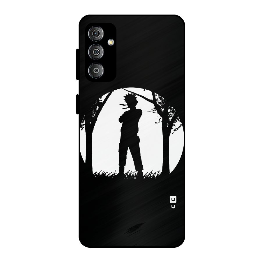 Naruto Silhouette Metal Back Case for Galaxy F23