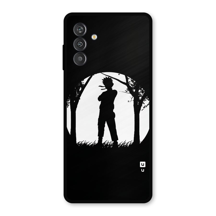Naruto Silhouette Metal Back Case for Galaxy M13
