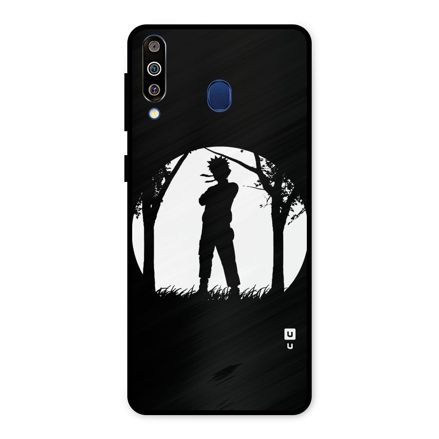 Naruto Silhouette Metal Back Case for Galaxy M30