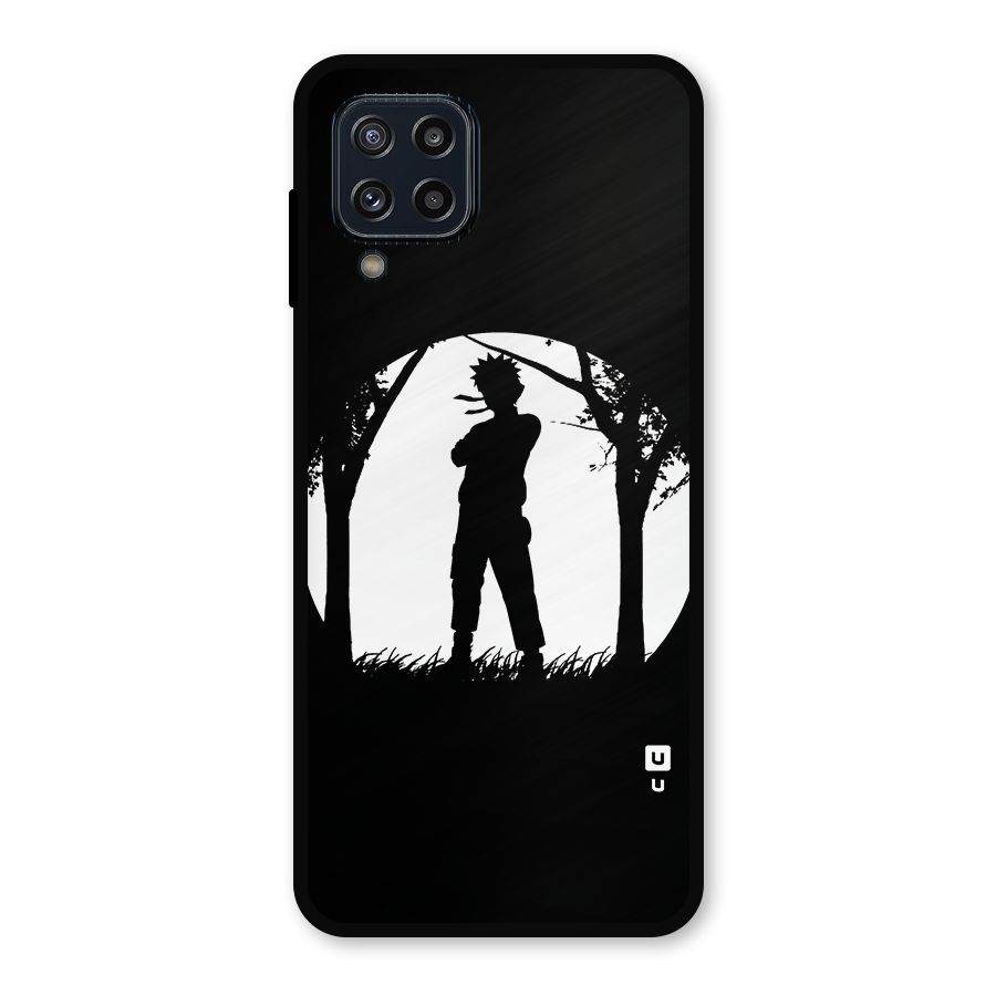 Naruto Silhouette Metal Back Case for Galaxy M32