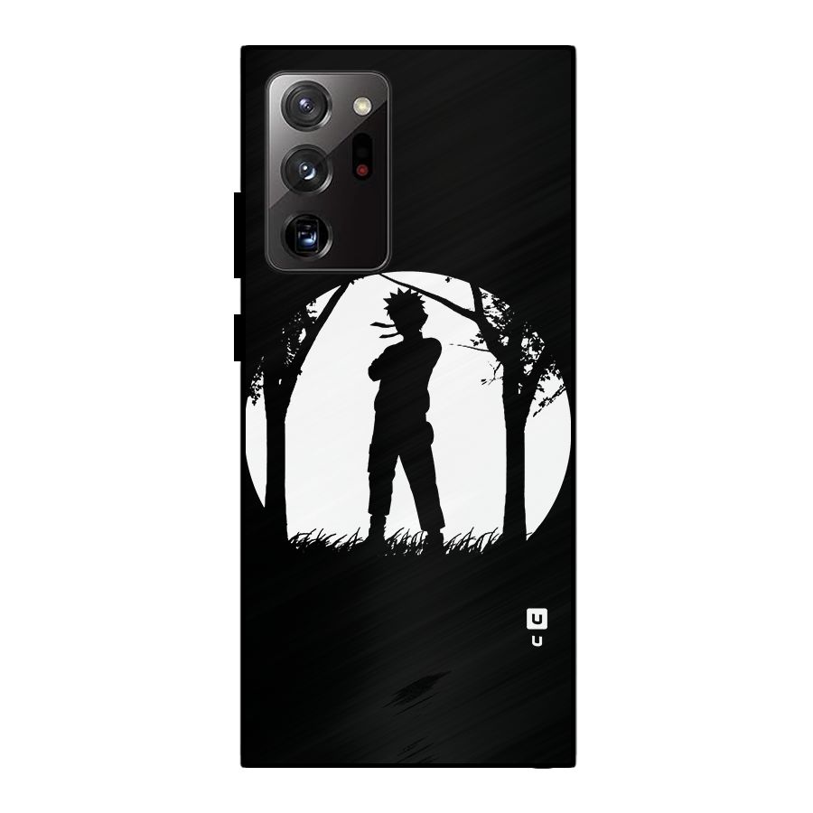 Naruto Silhouette Metal Back Case for Galaxy Note 20 Ultra