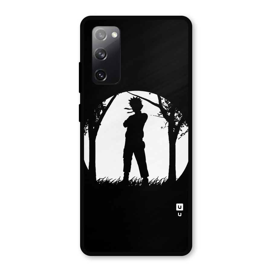 Naruto Silhouette Metal Back Case for Galaxy S20 FE 5G