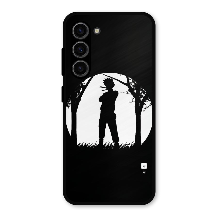Naruto Silhouette Metal Back Case for Galaxy S23