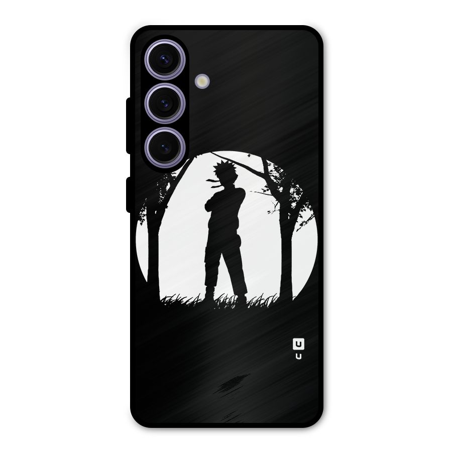 Naruto Silhouette Metal Back Case for Galaxy S24
