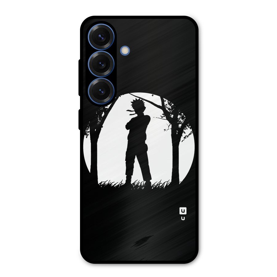 Naruto Silhouette Metal Back Case for Galaxy S25