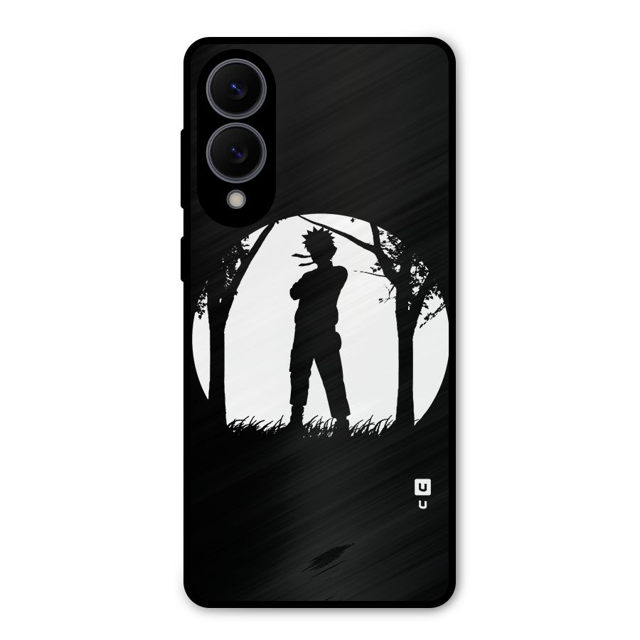 Naruto Silhouette Metal Back Case for Galaxy S25 Edge
