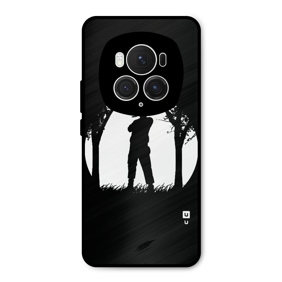 Naruto Silhouette Metal Back Case for Honor Magic6 Pro