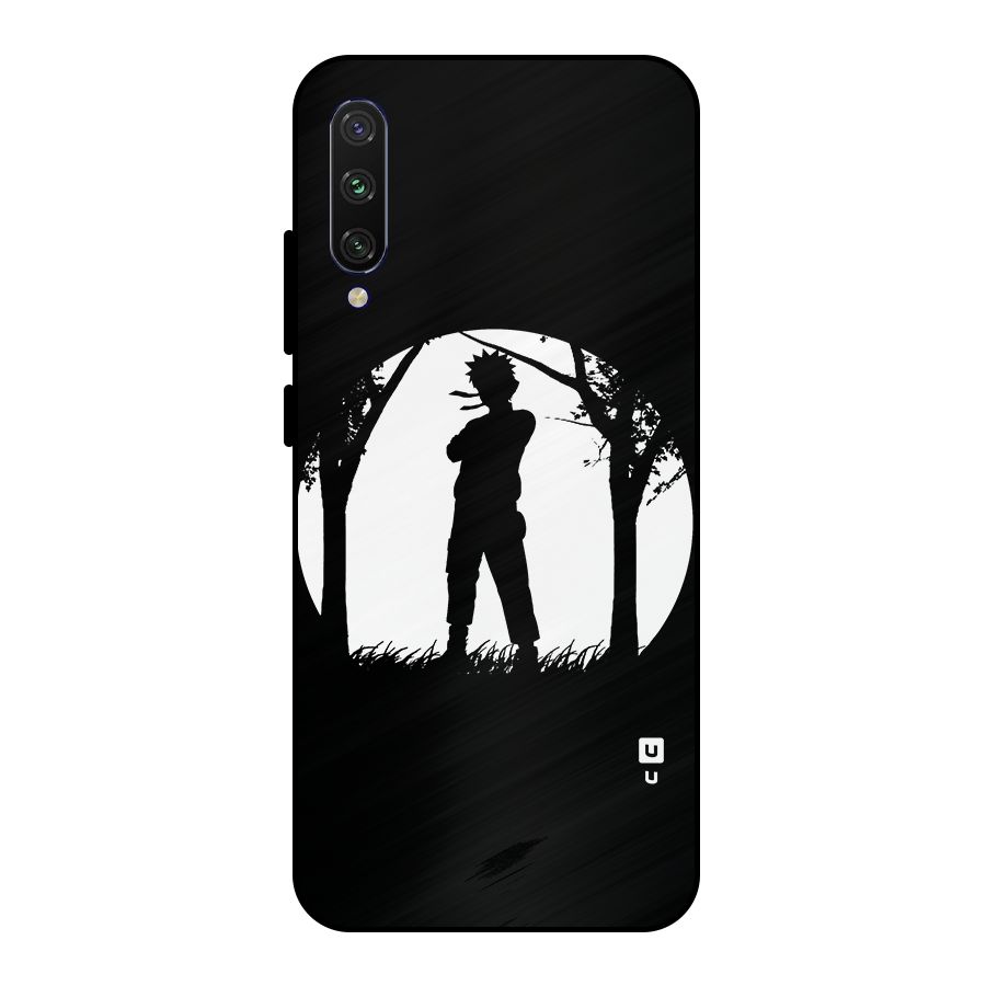 Naruto Silhouette Metal Back Case for Mi A3