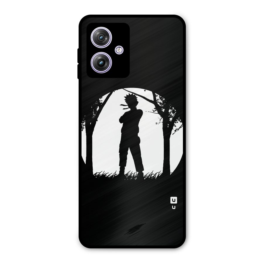 Naruto Silhouette Metal Back Case for Moto G64