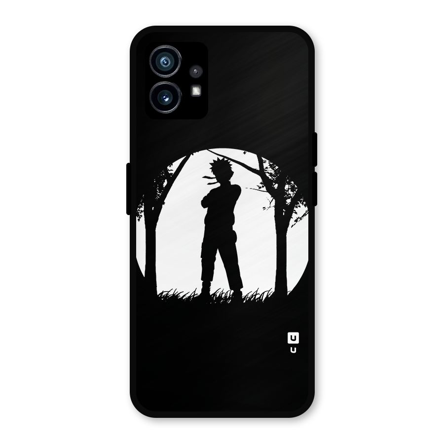 Naruto Silhouette Metal Back Case for Nothing Phone 1