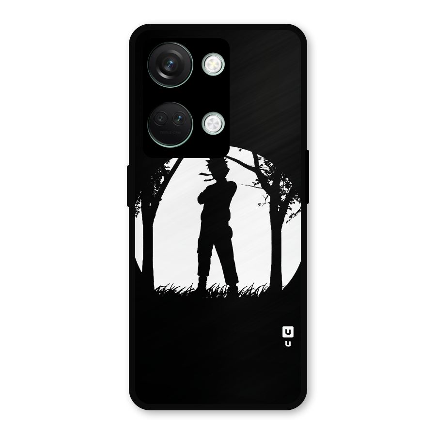 Naruto Silhouette Metal Back Case for OnePlus Nord 3