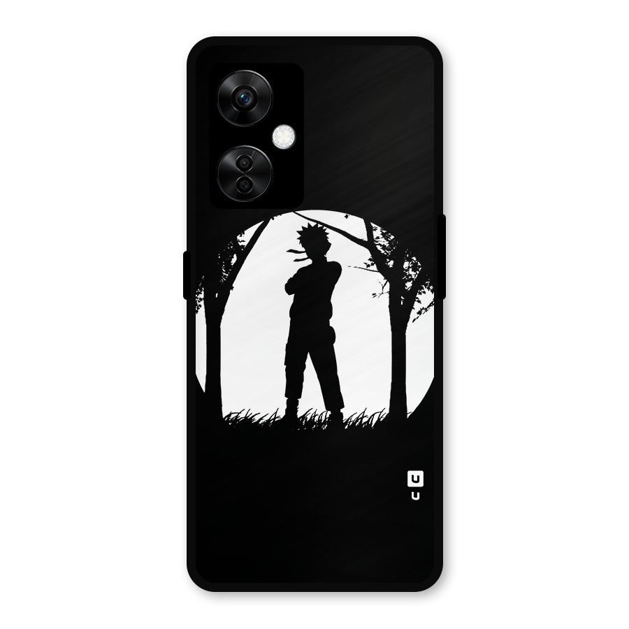 Naruto Silhouette Metal Back Case for OnePlus Nord CE 3 Lite
