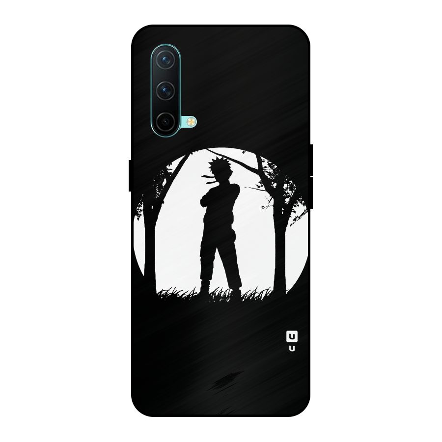 Naruto Silhouette Metal Back Case for OnePlus Nord CE 5G