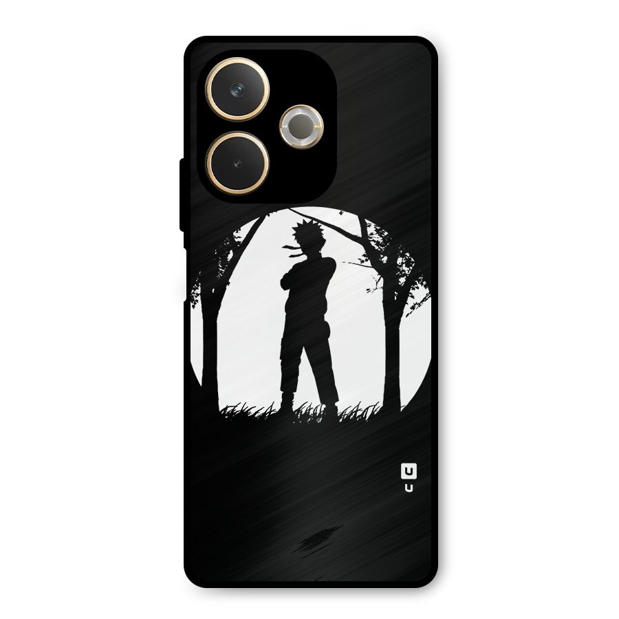 Naruto Silhouette Metal Back Case for Oppo A5 Pro