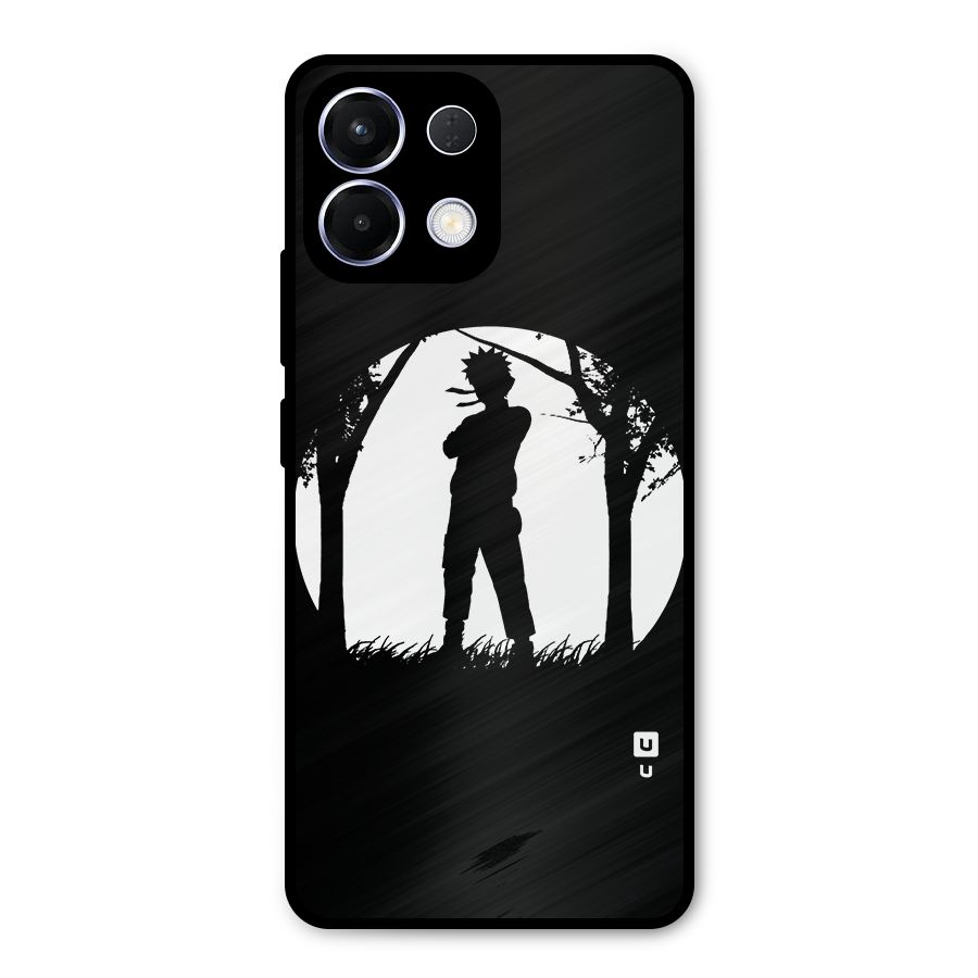 Naruto Silhouette Metal Back Case for Oppo K13