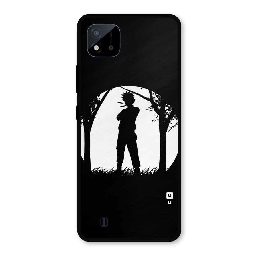 Naruto Silhouette Metal Back Case for Realme C11 2021