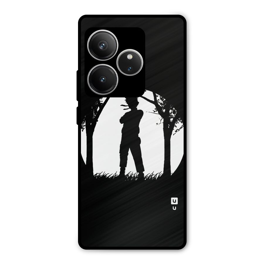 Naruto Silhouette Metal Back Case for Realme GT 6