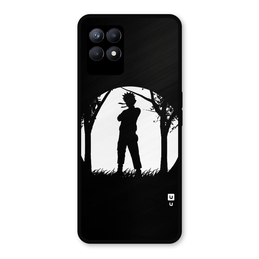 Naruto Silhouette Metal Back Case for Realme Narzo 50