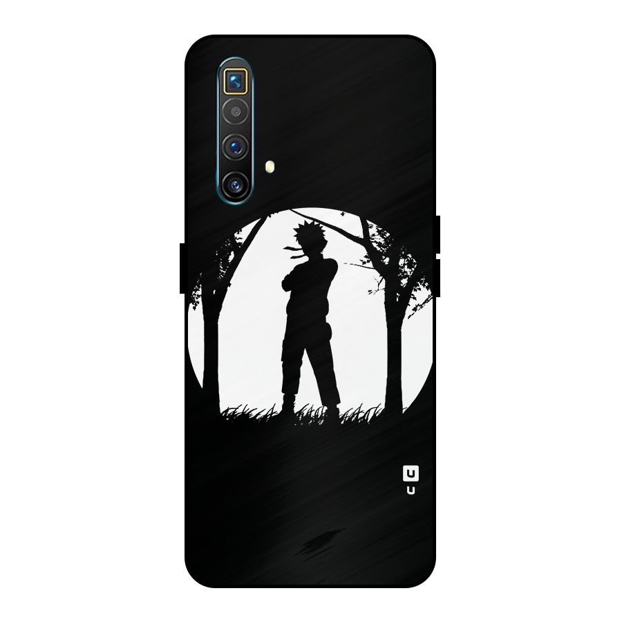 Naruto Silhouette Metal Back Case for Realme X3 SuperZoom