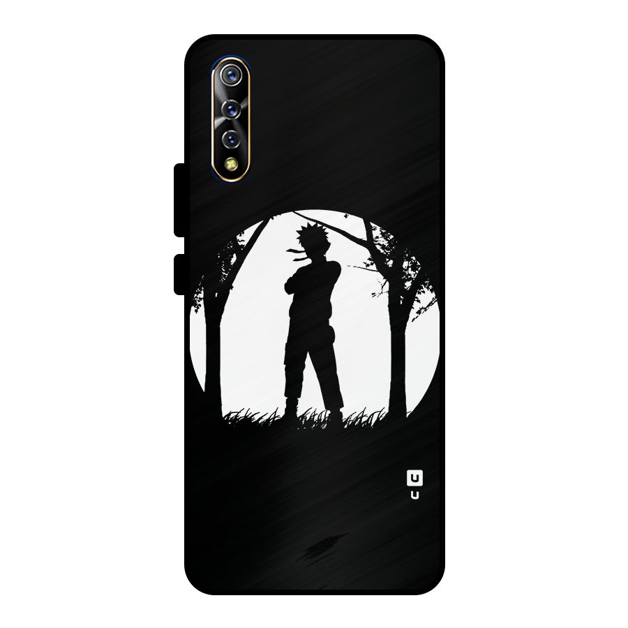 Naruto Silhouette Metal Back Case for Vivo S1