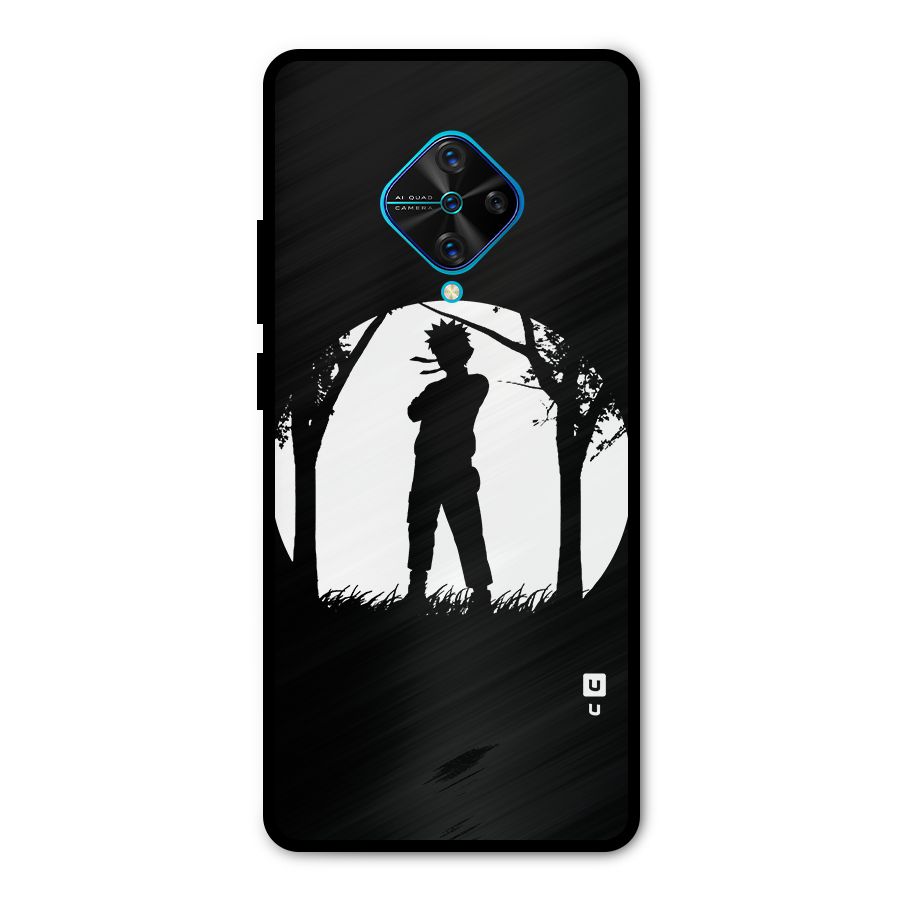 Naruto Silhouette Metal Back Case for Vivo S1 Pro