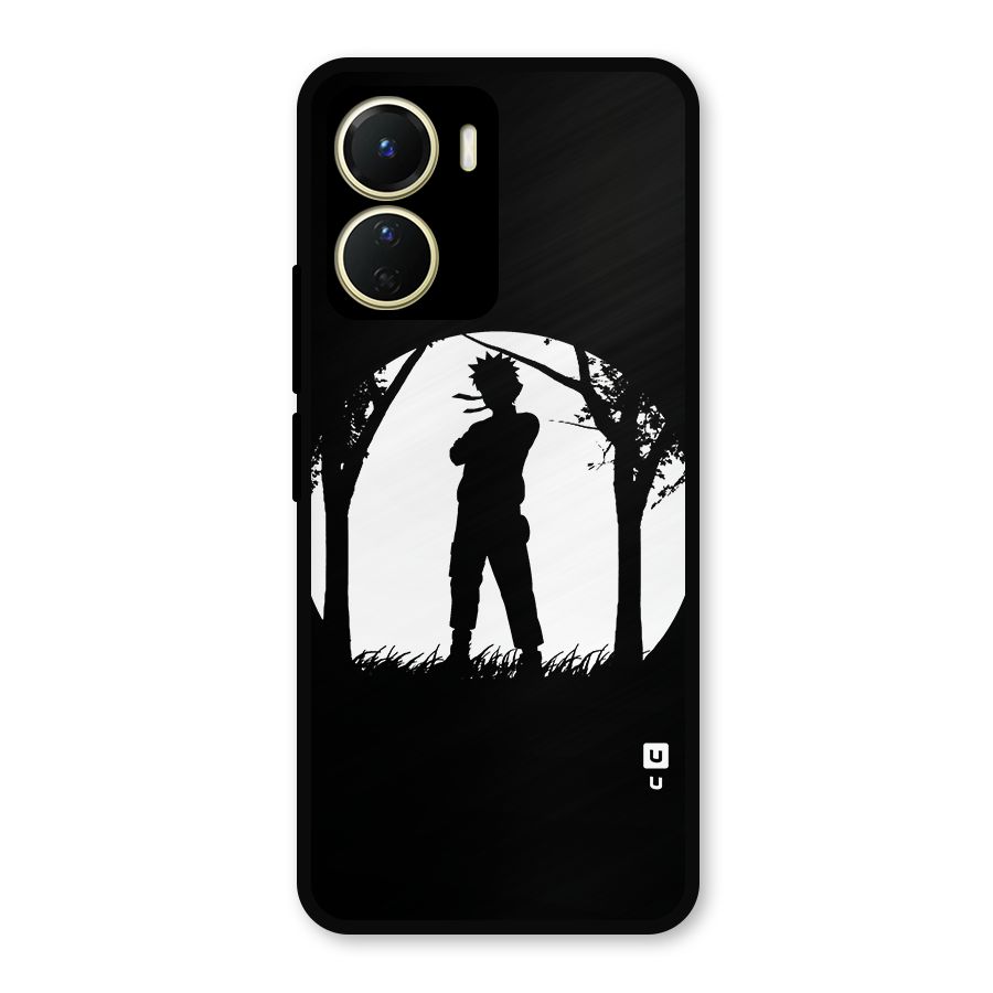 Naruto Silhouette Metal Back Case for Vivo Y16