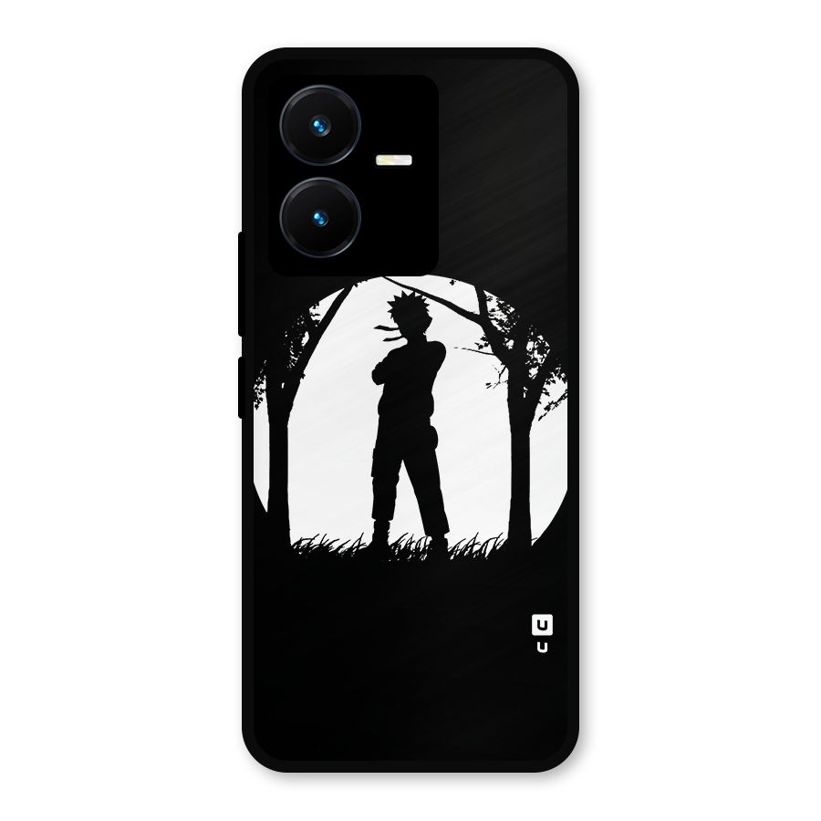 Naruto Silhouette Metal Back Case for Vivo Y22