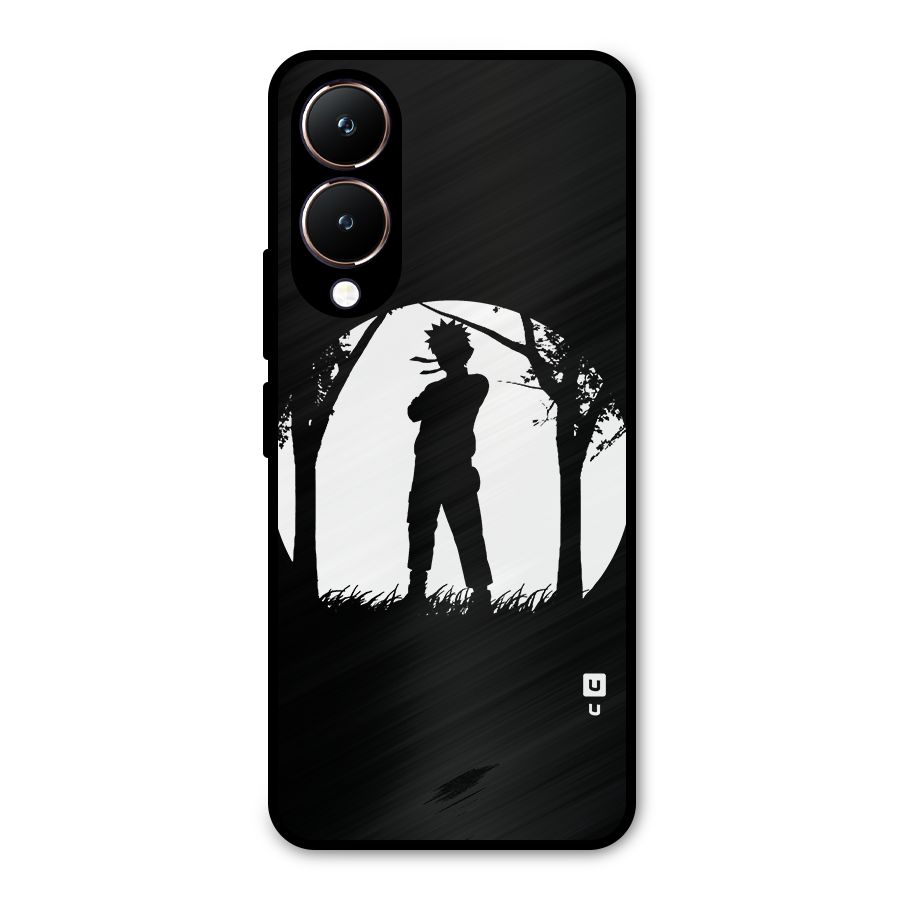 Naruto Silhouette Metal Back Case for Vivo Y28