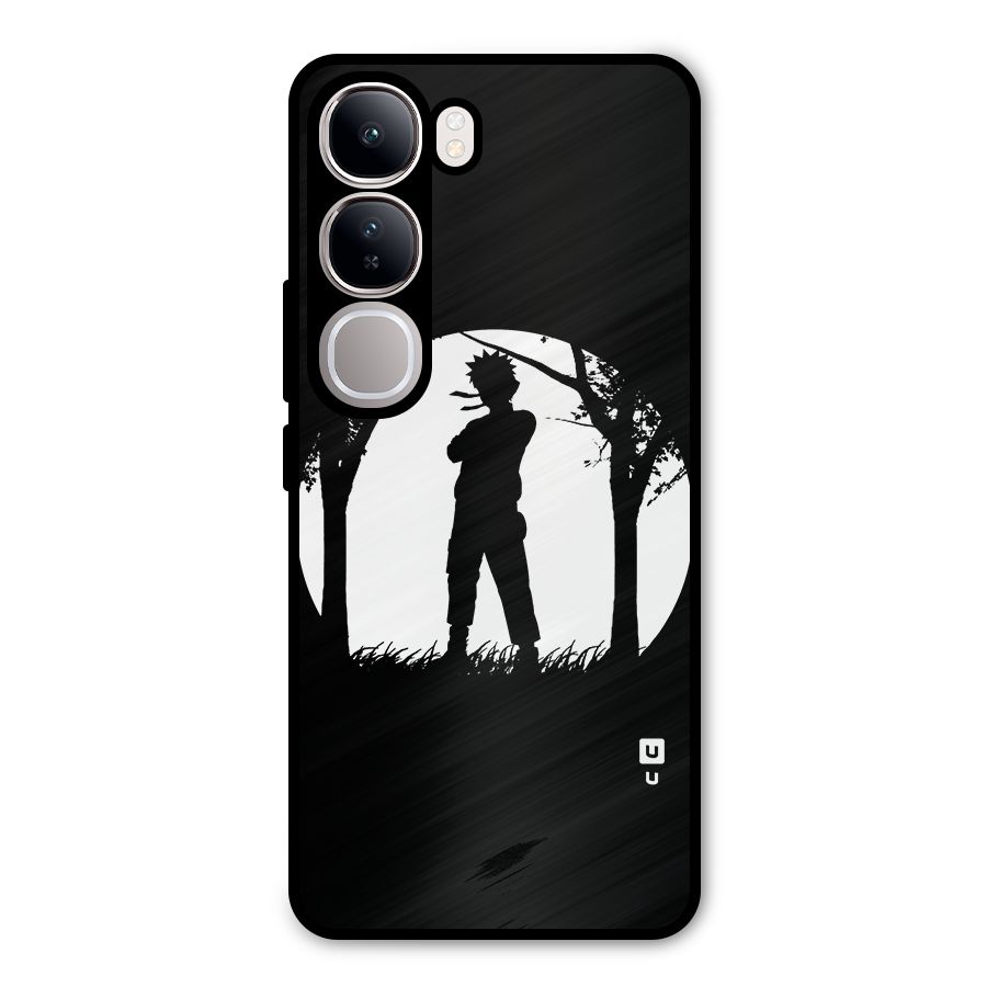 Naruto Silhouette Metal Back Case for Vivo Y300