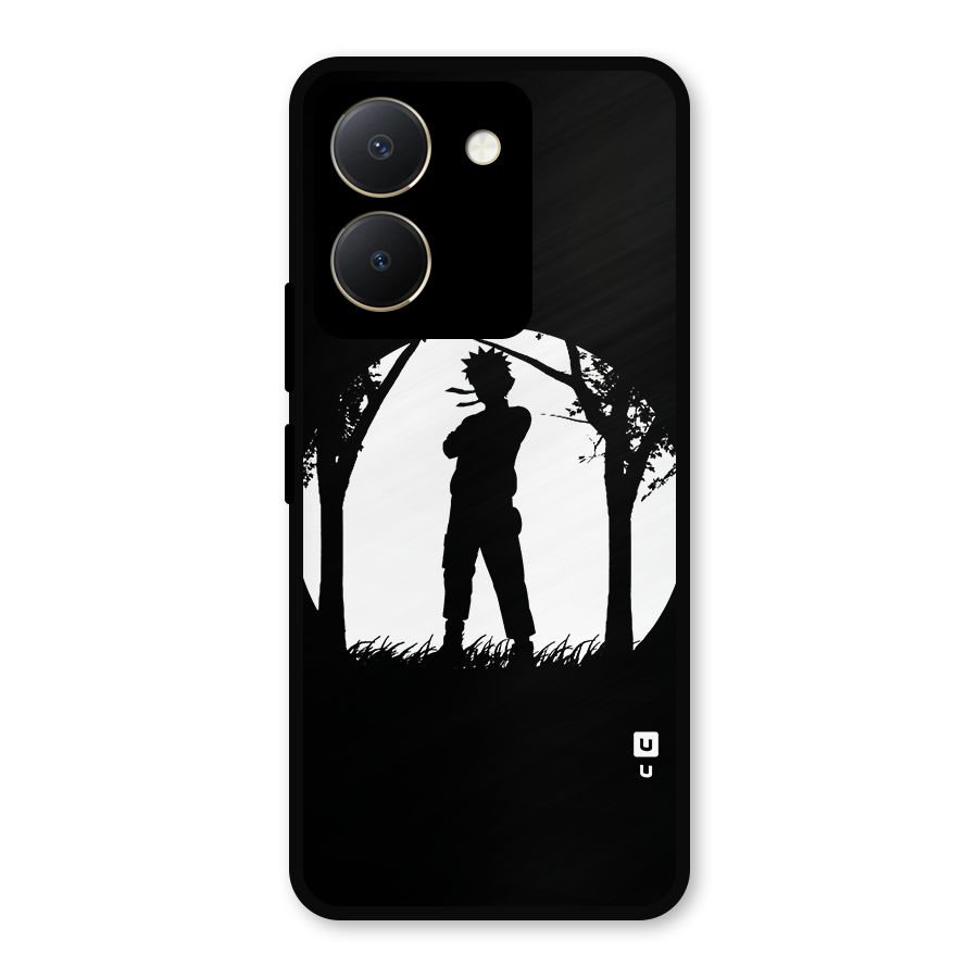 Naruto Silhouette Metal Back Case for Vivo Y36