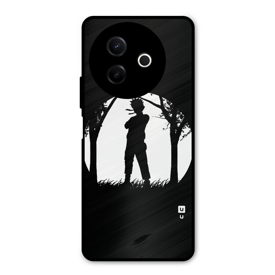 Naruto Silhouette Metal Back Case for Vivo Y39