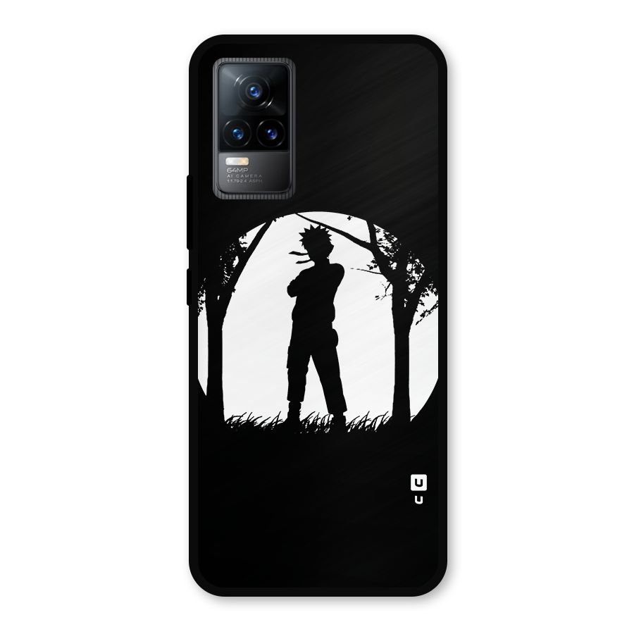 Naruto Silhouette Metal Back Case for Vivo Y73