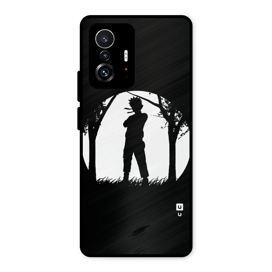 Naruto Silhouette Metal Back Case for Xiaomi 11T Pro
