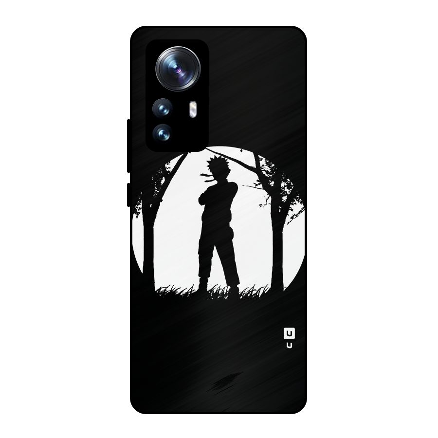 Naruto Silhouette Metal Back Case for Xiaomi 12 Pro