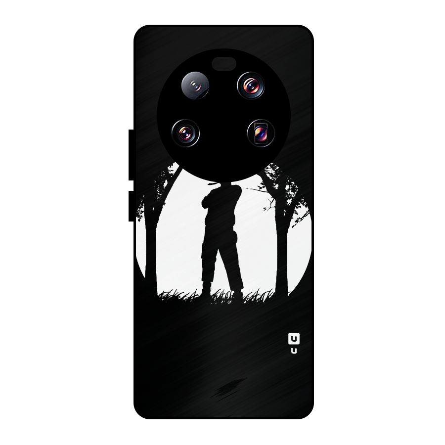 Naruto Silhouette Metal Back Case for Xiaomi 13 Ultra